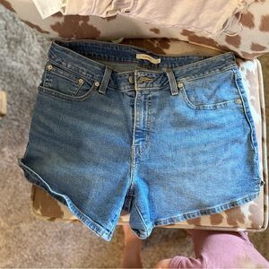 Levi's Classic Blue Jean Shorts